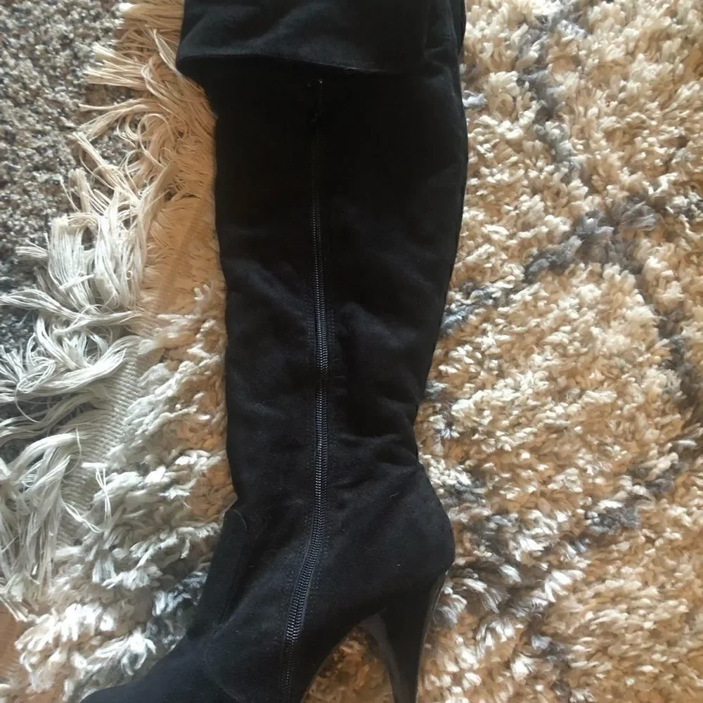 Ann Michelle over the knee high heel boots